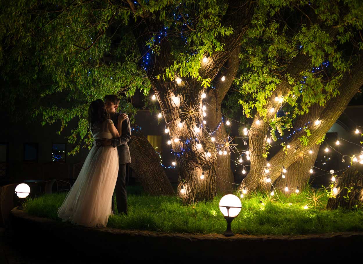 La magia delle luci per il tuo matrimonio