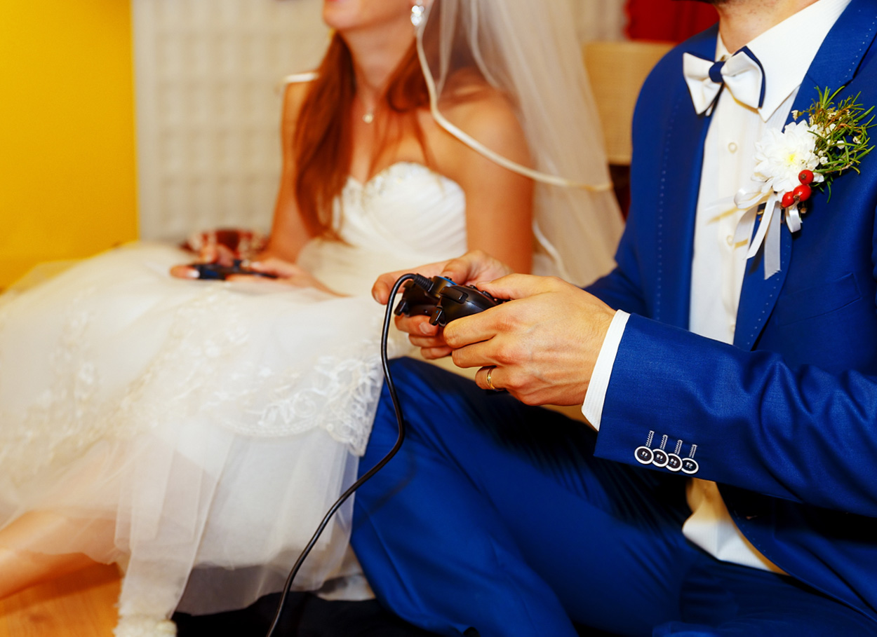 Matrimonio a tema videogiochi